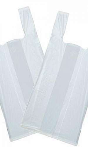 Sacola plástica transparente Sacola plástica transparente